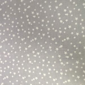 כוכובים קטנים על רקע אפור